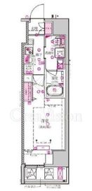 ベルシード西巣鴨 2階 間取り図