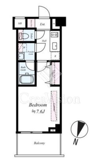 フュージョナル北赤羽ドゥエ（フュージョナル北赤羽DUE） 3階 間取り図
