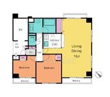 リーラ白山 5階 間取り図