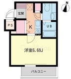 ベレール目黒 201 間取り図
