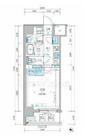 ベルシード横濱大通り公園 3階 間取り図