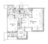 THE ROPPONGI TOKYO CLUB RESIDENCE 12階 間取り図