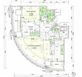 パークコート赤坂檜町ザ・タワー 2503 間取り図