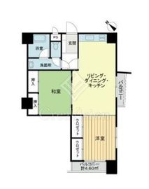 パラシオン荻窪 10階 間取り図