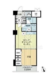 ライオンズマンション白金第3 1階 間取り図