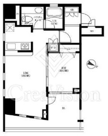 MG目黒駅前 501 間取り図