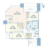 スカイズタワー＆ガーデン 9階 間取り図