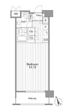 willDo清澄 503 間取り図