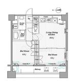 レジディア錦糸町2 903 間取り図