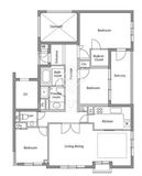 レジディア上目黒 201 間取り図