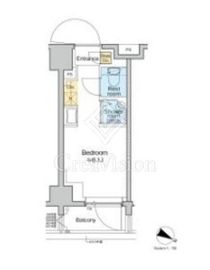 TOMORE田端 606 間取り図