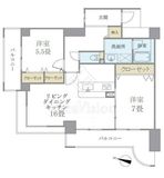 ハイムローゼ 301 間取り図