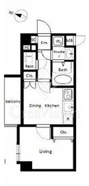 エスコート音羽 5階 間取り図