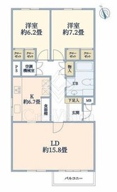 用賀アンクレー 2階 間取り図