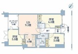 グランシティ桜木町Ⅱ 3階 間取り図