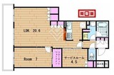 ニューシティ東戸塚タワーズシティパークタワー東戸塚 32階 間取り図