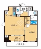 セシーズイシイ3 501 間取り図