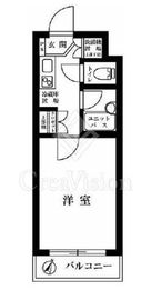 ルーブル渋谷本町 4階 間取り図