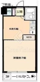 マリンシティダイヤモンドパレス 3階 間取り図