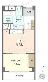 秀和西麻布レジデンス 3階 間取り図