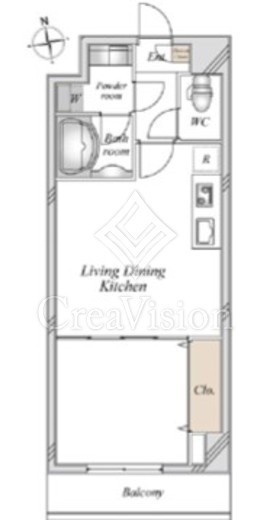 LOC'S YOKOHAMA BAYSIDE (ロックス横浜ベイサイド) 311 間取り図