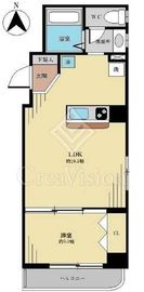 ライオンズマンション錦糸町第6 5階 間取り図