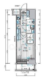 メインステージ入谷2 12階 間取り図
