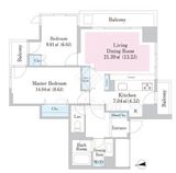 芝ハイツ 804 間取り図