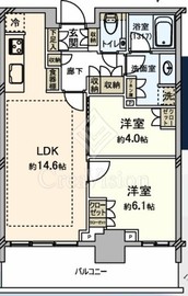 パークタワー勝どきミッド/サウス 37階 間取り図