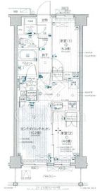 パレステージ墨田立花 4階 間取り図