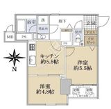上野入谷シティハウス 3階 間取り図