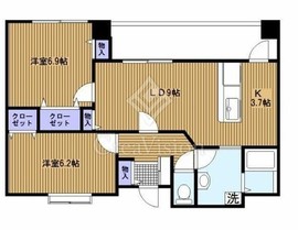 アネシス横浜 3階 間取り図