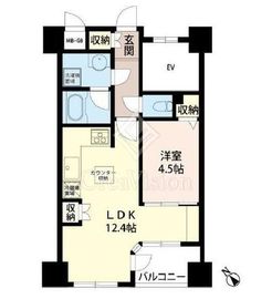 CQレジデンシャル上野 10階 間取り図