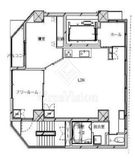 雷門RiverTerrace 6F1 間取り図