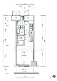 リージア経堂イーストプレイス 410 間取り図