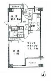 ヒルトップ半蔵門 2階 間取り図