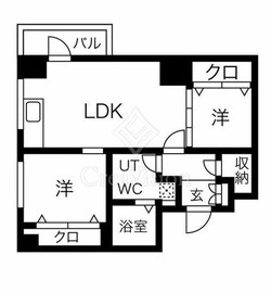 タイムシェアリング大岡山 （TIME SHARING大岡山） 201 間取り図