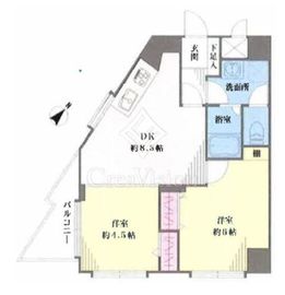 ニックハイム南池袋 2階 間取り図