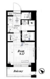 ガーラ・プレシャス川崎 12階 間取り図