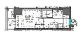 CREATIF武蔵小杉 403 間取り図