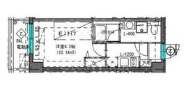 CREATIF武蔵小杉 102 間取り図