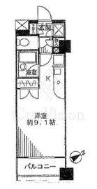 ジェイパーク代々木 4階 間取り図
