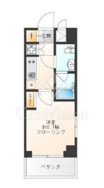 プレール・ドゥーク銀座イースト2 3階 間取り図