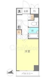 スカイコート恵比寿 5階 間取り図