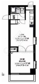 ロイヤルハイツ新宿御苑 2階 間取り図