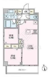 アーバンパーク船堀Ⅱ 301 間取り図