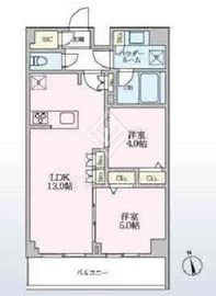 アーバンパーク船堀Ⅱ 203 間取り図
