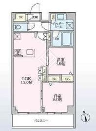 アーバンパーク船堀Ⅱ 503 間取り図