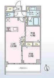 アーバンパーク船堀Ⅱ 101 間取り図