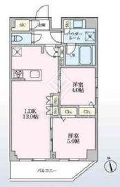 アーバンパーク船堀Ⅱ 305 間取り図